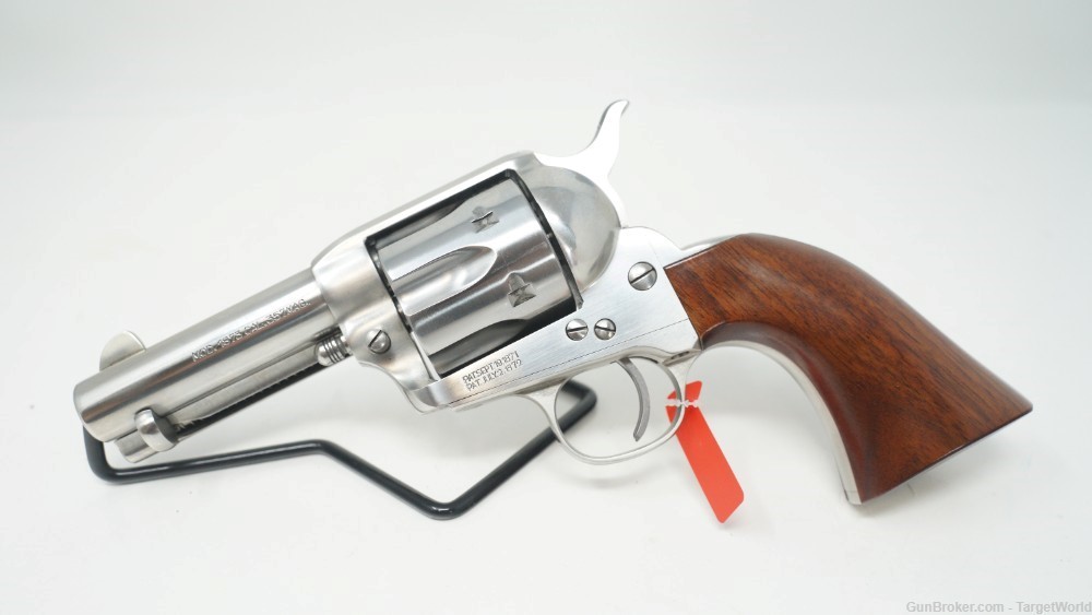 TAYLOR'S & COMPANY 1873 CATTLEMAN .357 MAG 3.5" STAINLESS (TAY550999)-img-0