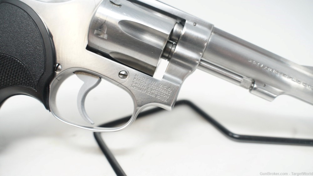 SMITH & WESSON MODEL 63 NO DASH .22 LR STAINLESS 4" 6 ROUNDS (19410)-img-4