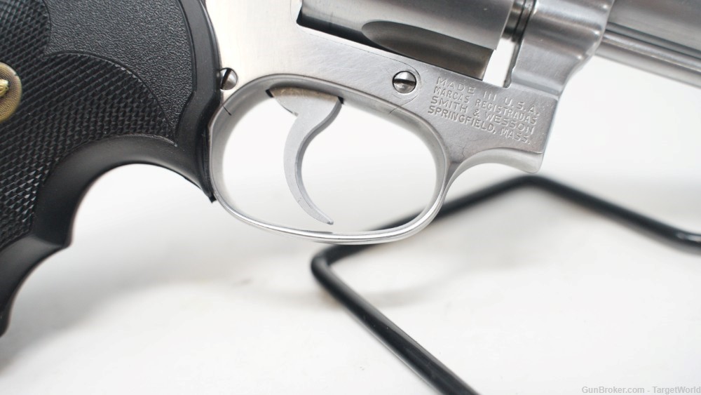 SMITH & WESSON MODEL 63 NO DASH .22 LR STAINLESS 4" 6 ROUNDS (19410)-img-3