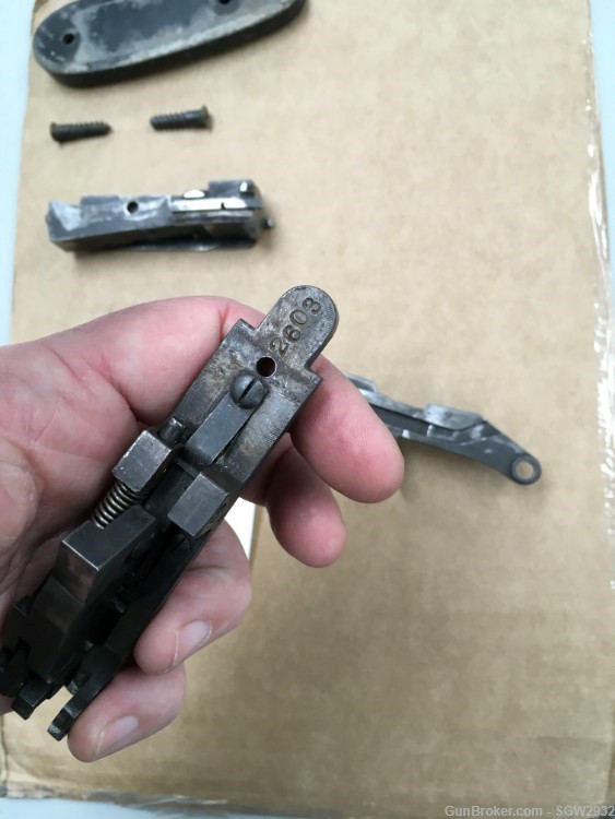 marlin model 31 20 gauge bolt breech trigger guard but plate screws parts-img-16