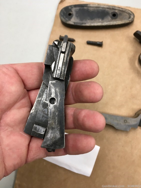 marlin model 31 20 gauge bolt breech trigger guard but plate screws parts-img-5