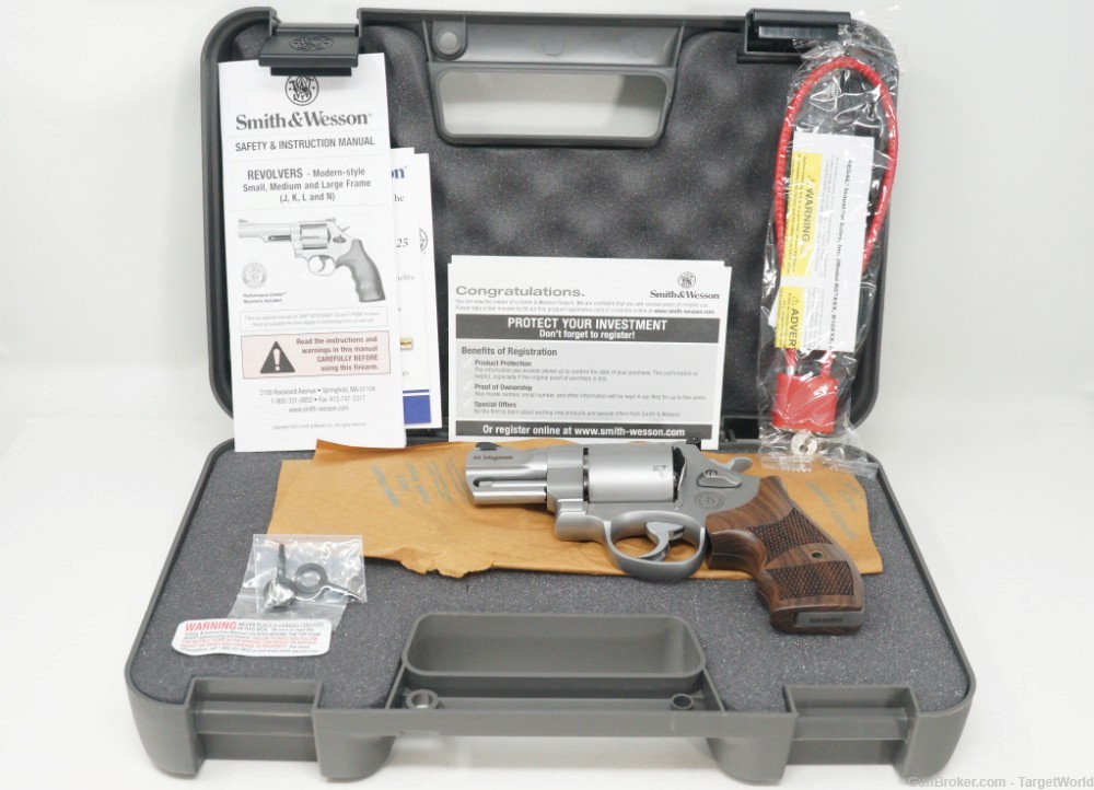 SMITH & WESSON M629 PERFORMANCE CENTER .44 MAG MATTE STAINLESS (SW170135)-img-37