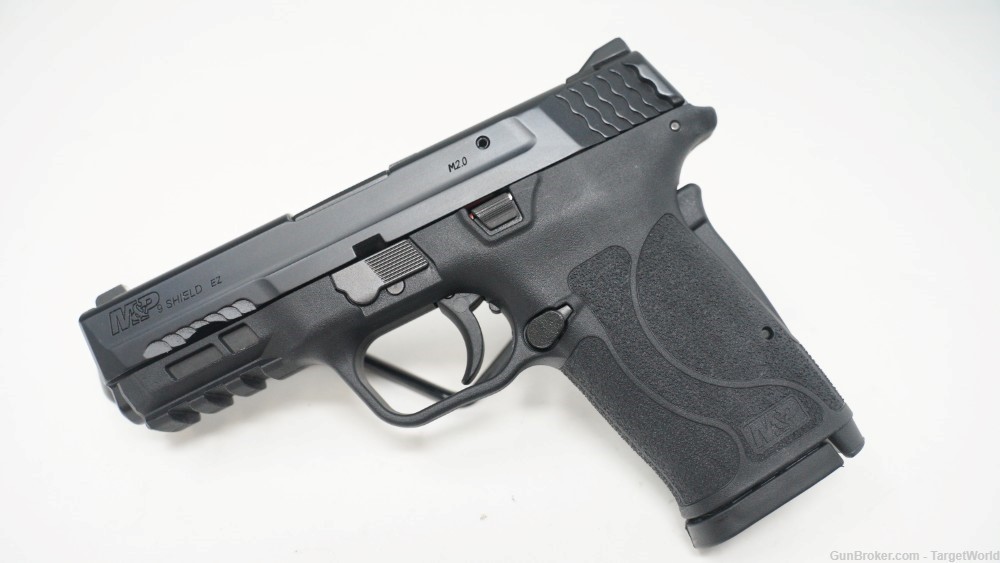 SMITH & WESSON M&P SHIELD EZ 9MM PISTOL NO MANUAL SAFETY BLACK (18639)-img-0