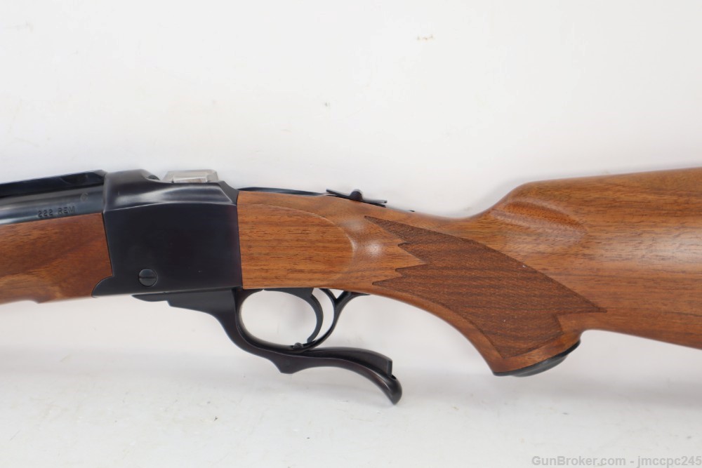 Rare Like New Ruger No. 1 Light Sporter 222 Rem Single Shot Rifle W/ Box -img-10
