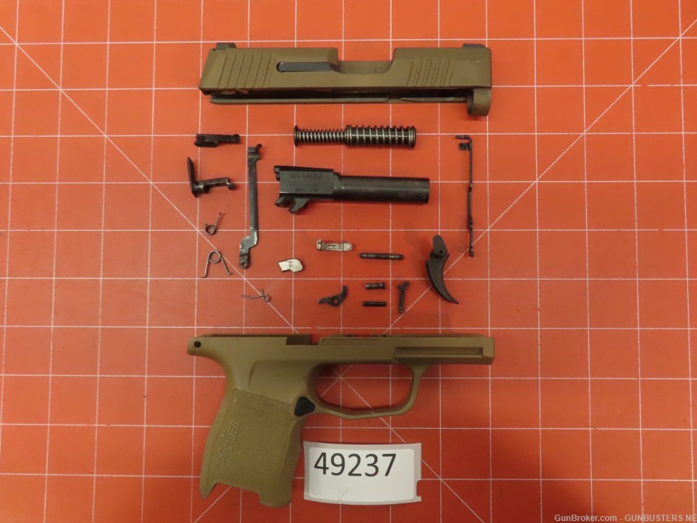 Sig Sauer model P365 .9mm Repair Parts #49237 - Gun Parts Kits at ...