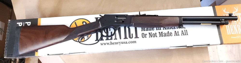 Henry H012GCR Big Boy Steel Side Gate Carbine 45Colt 45 Colt 16.5" Layaway-img-1