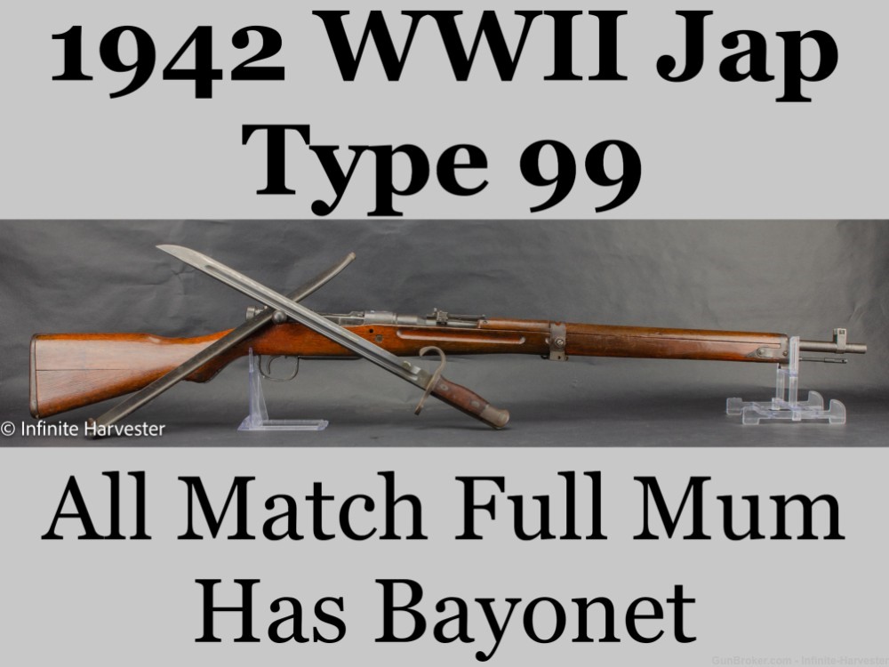 Arisaka Type 99 WW2 Japanese Army All Match Correct Arisaka Type_99 99 WWII-img-0
