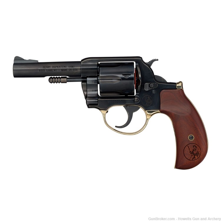 Henry Big Boy Revolver H017BDM 357 Mag 4" Birdshead Grip-img-0