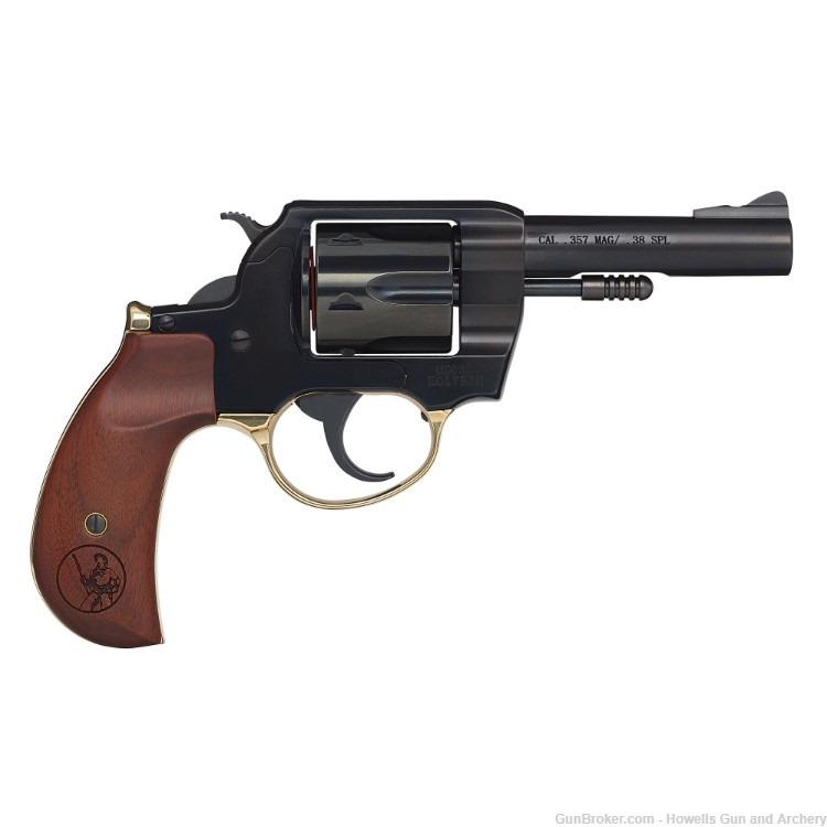 Henry Big Boy Revolver H017BDM 357 Mag 4" Birdshead Grip-img-1