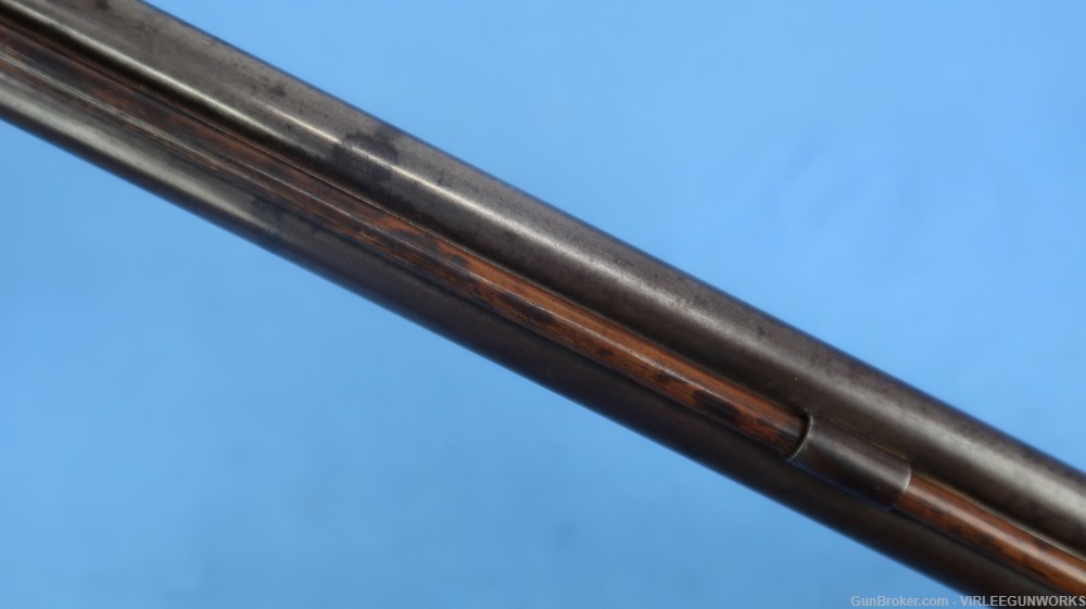 Double Rifle .36 Caliber Edward Andrews Ohio Percussion Antique 1840-60-img-59