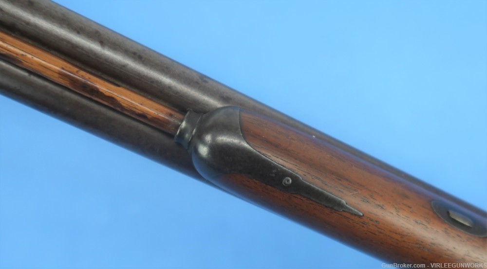 Double Rifle .36 Caliber Edward Andrews Ohio Percussion Antique 1840-60-img-57