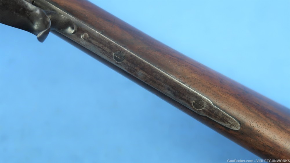 Double Rifle .36 Caliber Edward Andrews Ohio Percussion Antique 1840-60-img-52