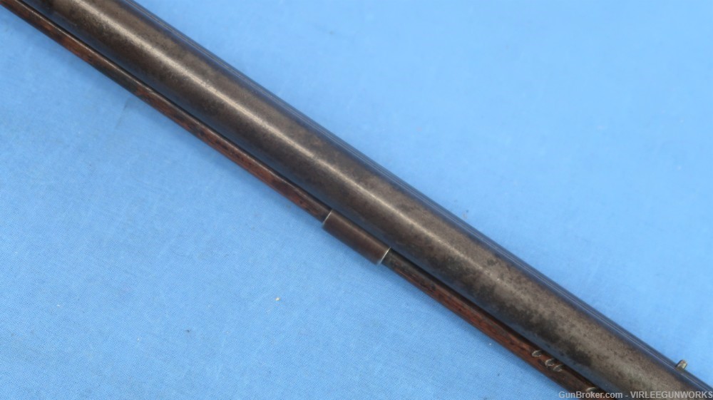 Double Rifle .36 Caliber Edward Andrews Ohio Percussion Antique 1840-60-img-14