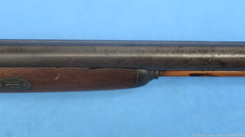 Double Rifle .36 Caliber Edward Andrews Ohio Percussion Antique 1840-60-img-10