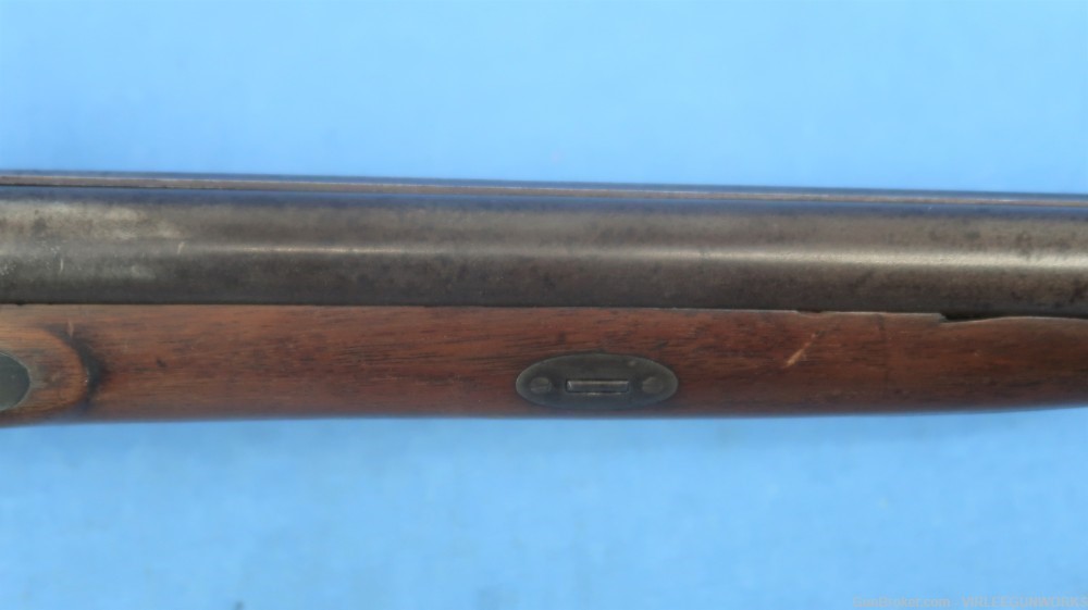 Double Rifle .36 Caliber Edward Andrews Ohio Percussion Antique 1840-60-img-9