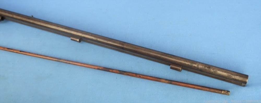 Double Rifle .36 Caliber Edward Andrews Ohio Percussion Antique 1840-60-img-70