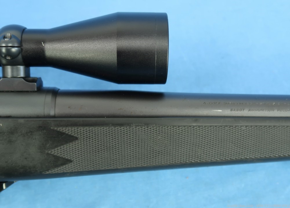 Browning A-Bolt Slug Stalker Synthetic 12 Ga. 22” Rifled Kahles 3-9x42 1996-img-9