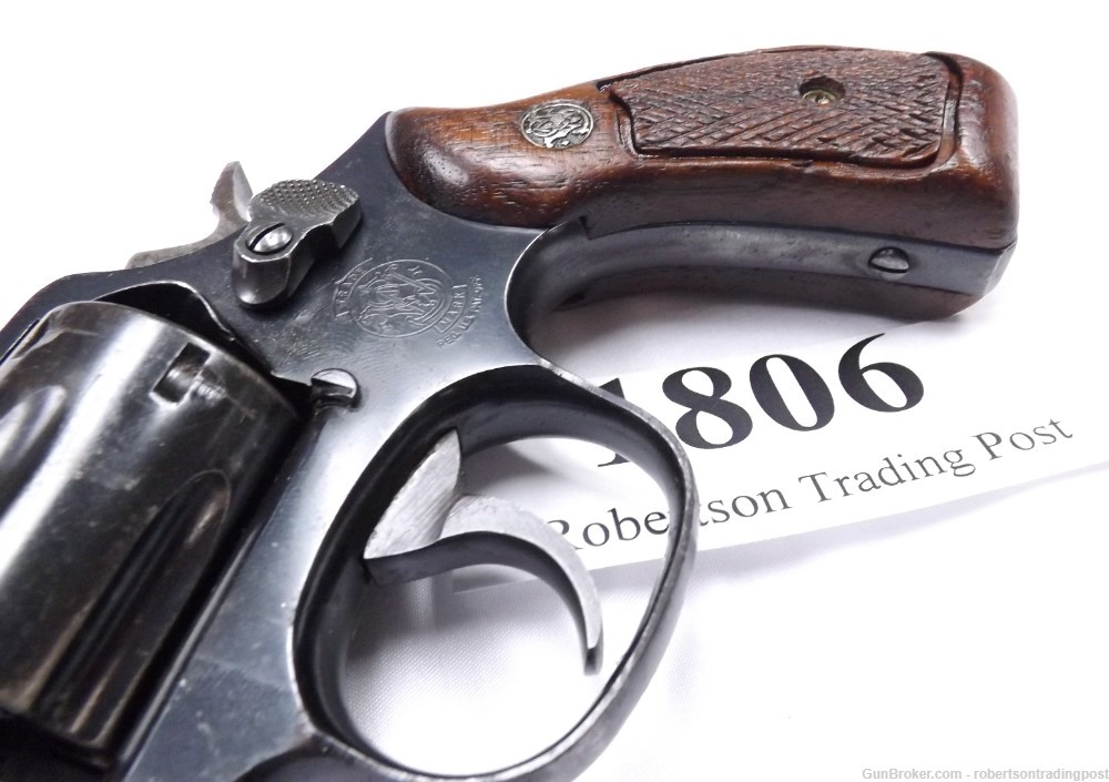 Smith & Wesson .38 S&W Spl Model 10-7 2” Blue Snub 1984 Cold War Revolver -img-13