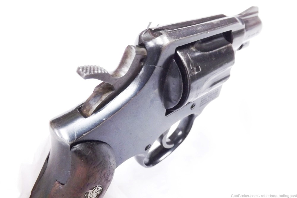 Smith & Wesson .38 S&W Spl Model 10-7 2” Blue Snub 1984 Cold War Revolver -img-2