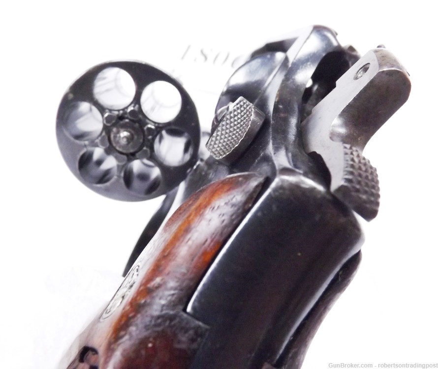 Smith & Wesson .38 S&W Spl Model 10-7 2” Blue Snub 1984 Cold War Revolver -img-3