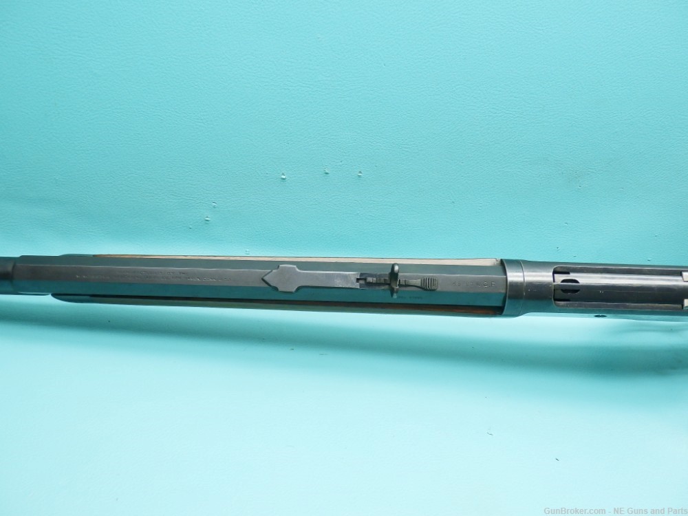 Winchester Model 1886 45-90 Special Order Takedown 1/2 Octagon Lettered-img-11
