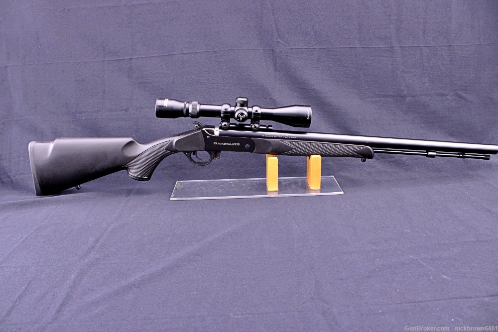 TRADITIONS BUCKSTALKER 50 CAL 24" BBL 3-9x40 TRADITIONS SCOPE MUZZLELOADER-img-1