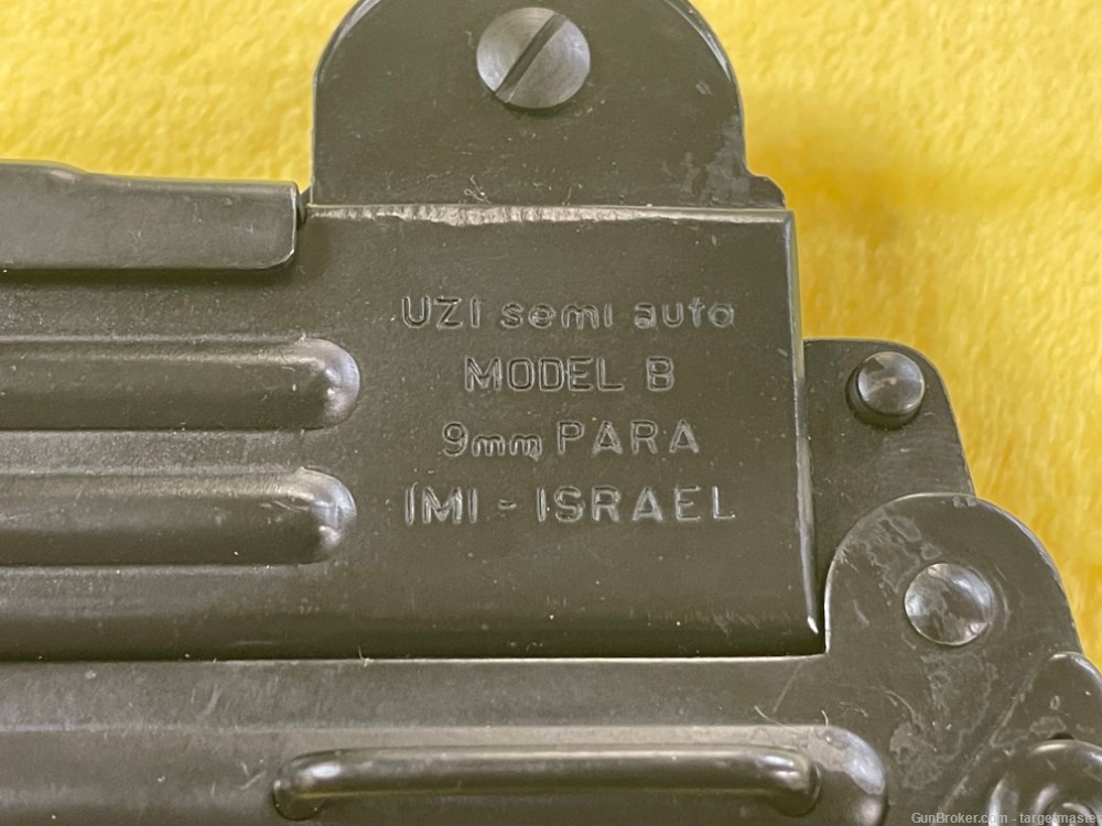 Full Auto 9 mm IMI-Isreal UZI Model B  (Transferable-Registered Receiver)-img-21