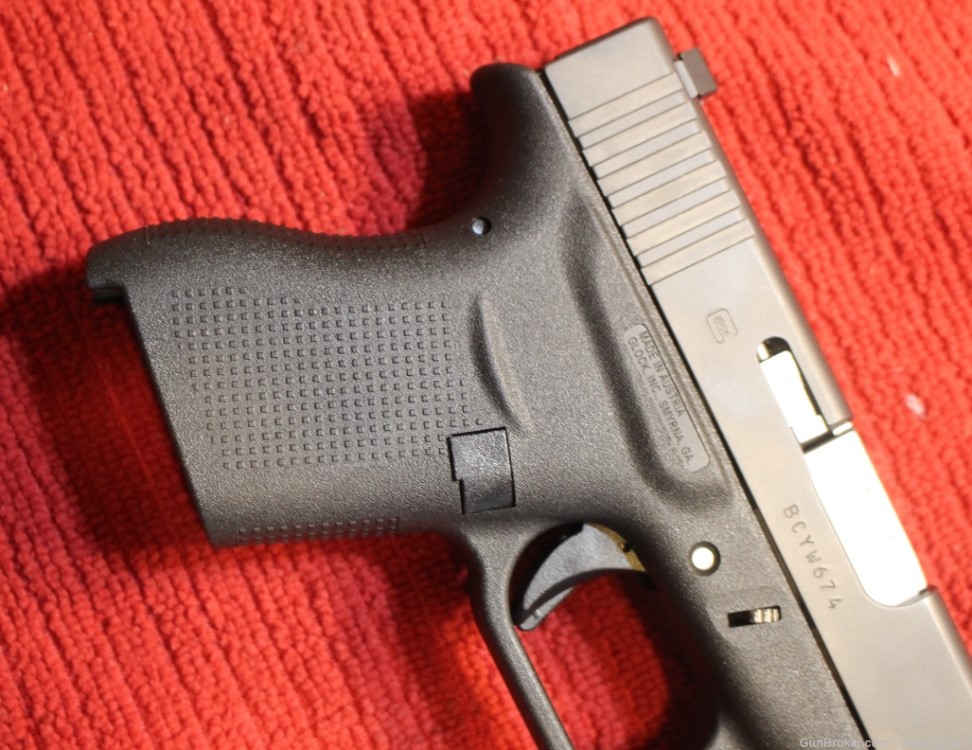 Glock 43 9mm w Custom Features of NP3 Barrel and Internals, Night Sights-img-5