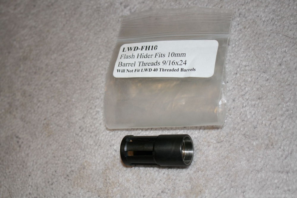 Flash Hider 10mm Barrel Threads 9/16x24-img-0