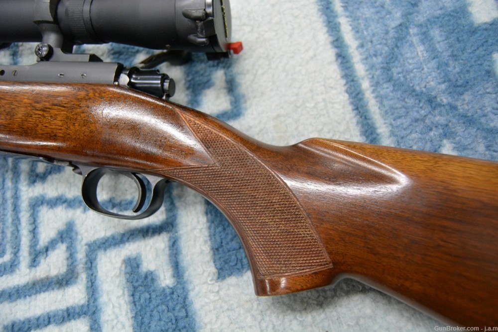 Winchester Pre 64 M 70 .220 Swift W/ Redfield 3x12 Illuminator Scope-img-10