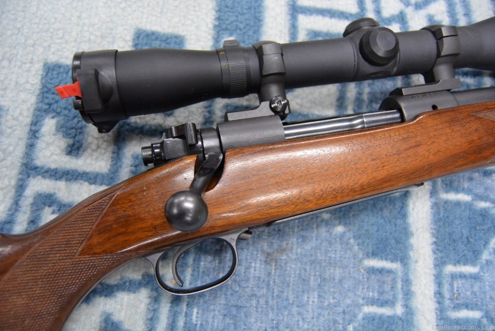 Winchester Pre 64 M 70 .220 Swift W/ Redfield 3x12 Illuminator Scope-img-4