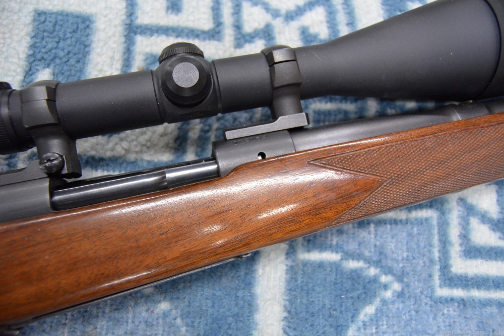 Winchester Pre 64 M 70 .220 Swift W/ Redfield 3x12 Illuminator Scope-img-5