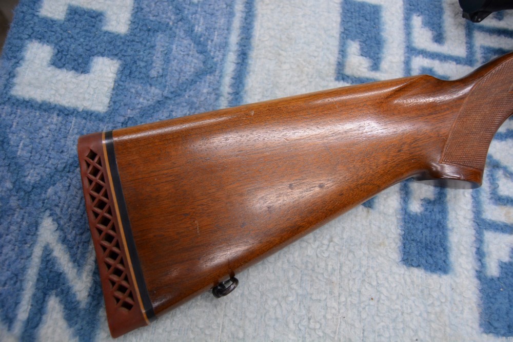 Winchester Pre 64 M 70 .220 Swift W/ Redfield 3x12 Illuminator Scope-img-2