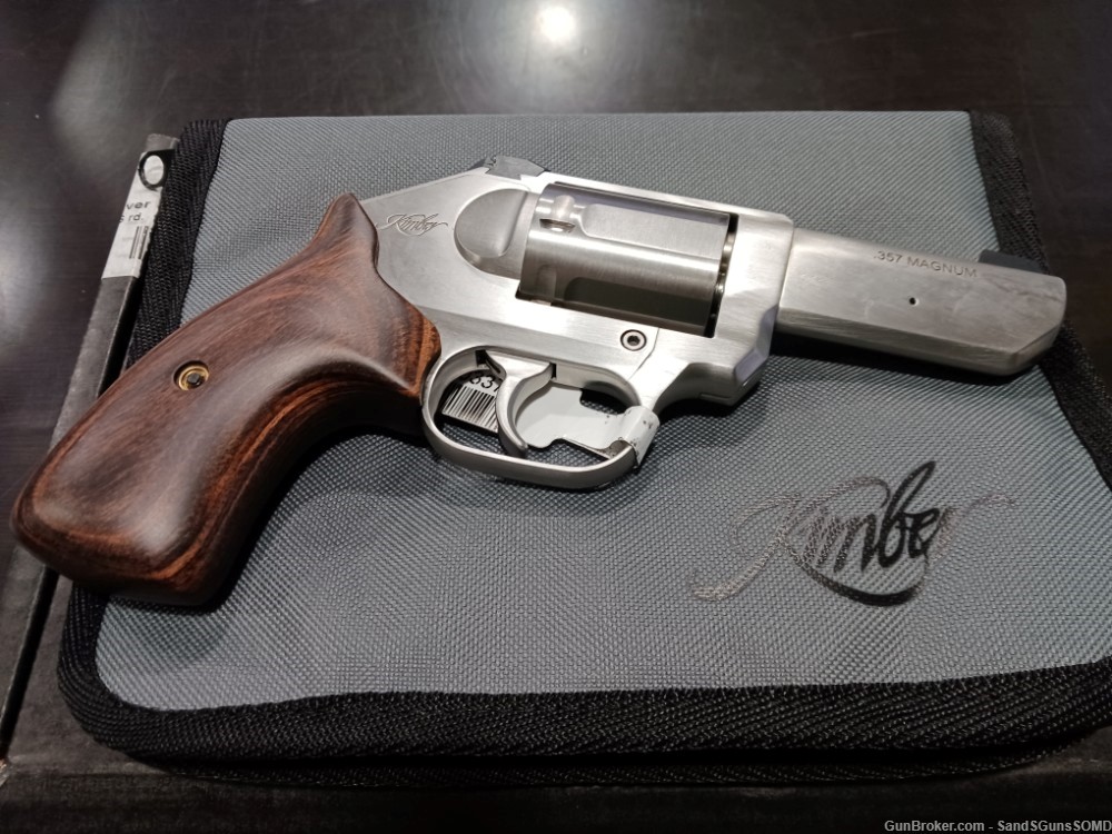 KIMBER K6S 357 MAGNUM 3" STAINLESS DOUBLE ACTION REVOLVER NEW-img-3