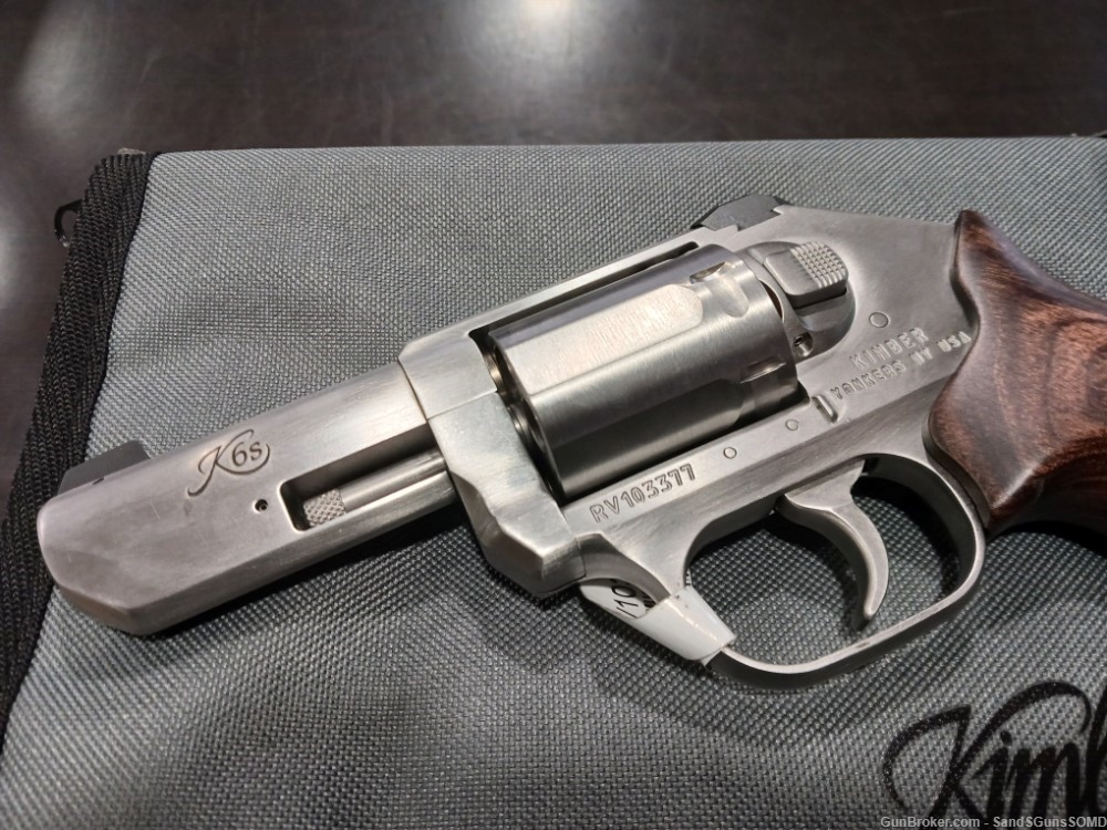 KIMBER K6S 357 MAGNUM 3" STAINLESS DOUBLE ACTION REVOLVER NEW-img-2