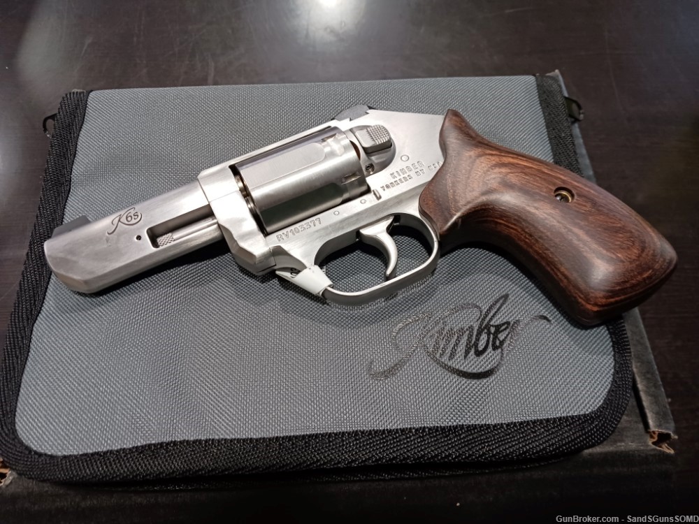 KIMBER K6S 357 MAGNUM 3" STAINLESS DOUBLE ACTION REVOLVER NEW-img-1