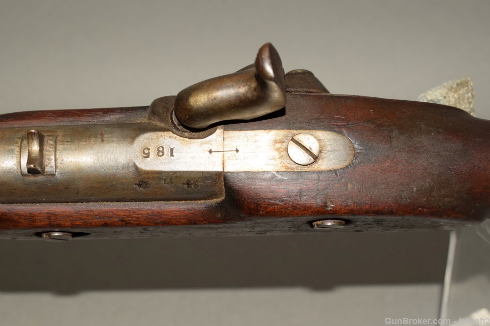 Antique Enfield Model 1856 India Pattern Percussion Carbine 64 Cal 1859 -img-17