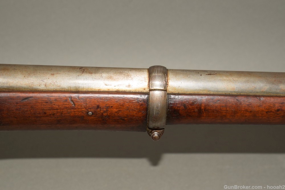 Antique Enfield Model 1856 India Pattern Percussion Carbine 64 Cal 1859 -img-5