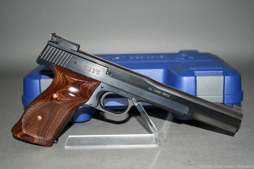 Smith & Wesson Model 41 Semi Auto Pistol 7" 22LR W Box 2011-img-0