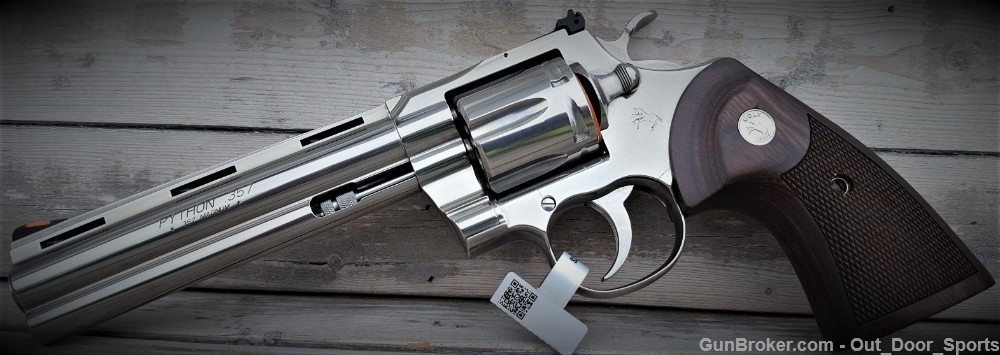 Colt Python Stainless 357 Mag/38 Special 6" /EZ PAY $147-img-4