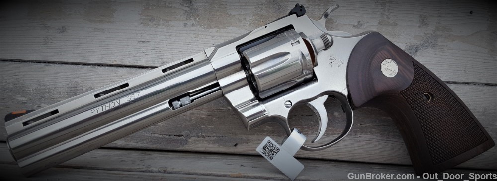 Colt Python Stainless 357 Mag/38 Special 6" /EZ PAY $147-img-3