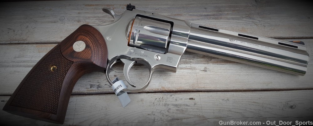 Colt Python Stainless 357 Mag/38 Special 6" /EZ PAY $147-img-0