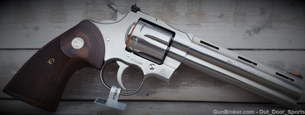 Colt Python Stainless 357 Mag/38 Special 6" /EZ PAY $147-img-1