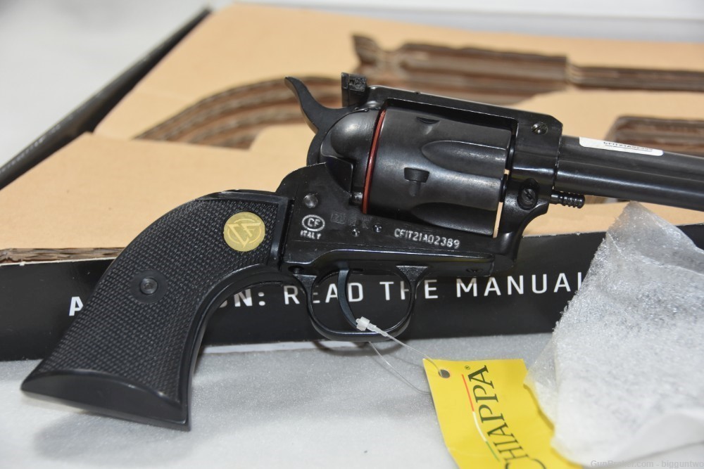Chiappa SAA 1873 22-6 Buntline 12" Revolver 6 RD 22LR 22 WMR CF340-241D New-img-9