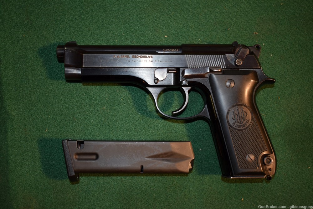 Beretta 92S semi-auto pistol, 9mm-img-0
