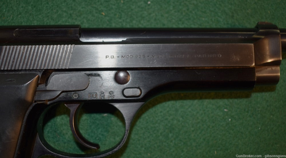 Beretta 92S semi-auto pistol, 9mm-img-2