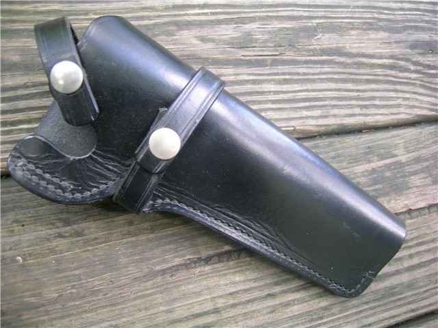 S&W Brand #21-66 Leather Holster for Mod 35 6"-img-0