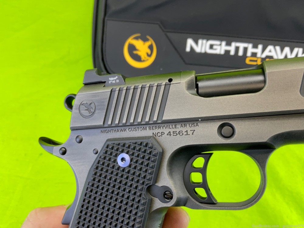 NIGHTHAWK CUSTOM DELEGATE 1911 COMMANDER 9MM LUGER COMPACT CARRY -img-11
