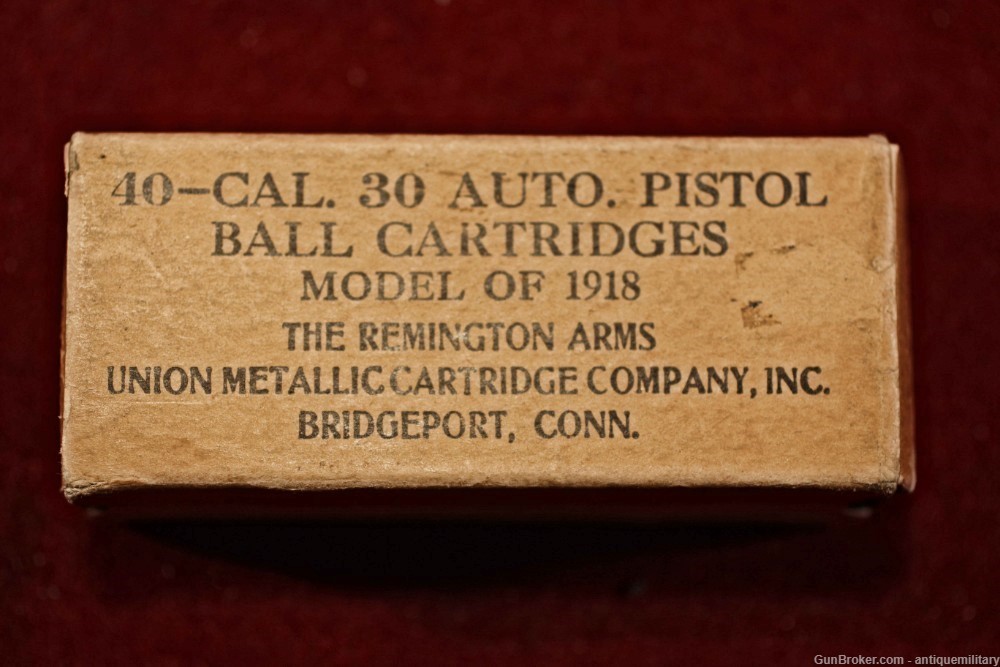 US Pedersen Ammo - 40 Rds in Box - Remington 1918-img-4