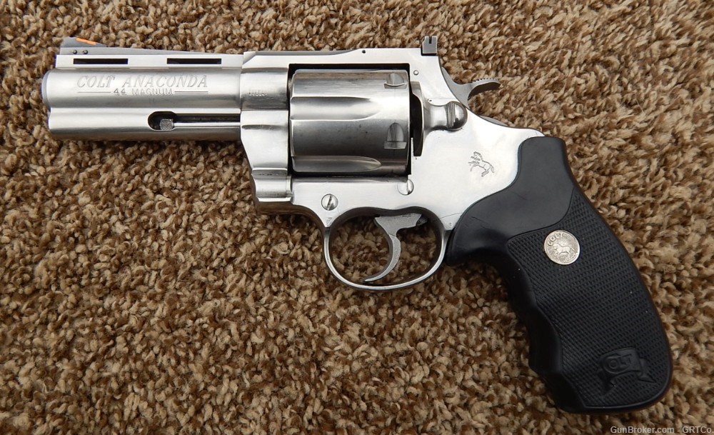 Colt Anaconda – .44 Magnum - 4” Stainless – 1996 -img-0